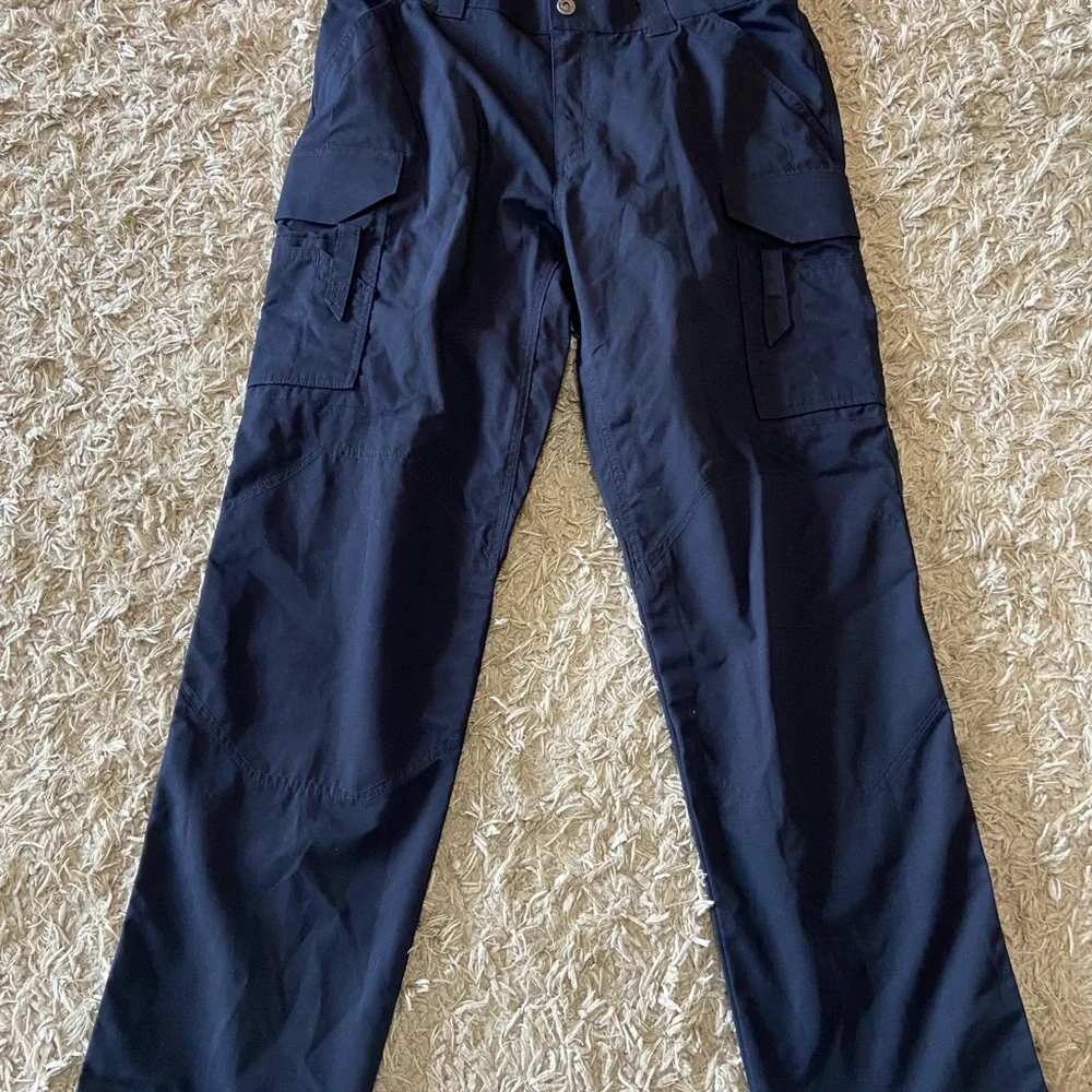 Men's Cargo Pants Shorts - Navy Blue